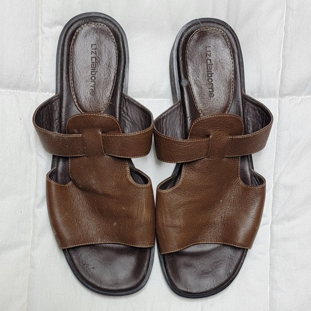 #11 - Liz Claiborne Flex Brown sandals
